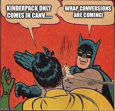 Holy Wrap Conversion Kinderpack's Batman