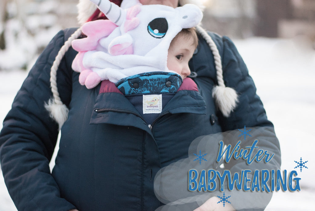 Babywearing in the Winter- Cold Weather Kinderpack Tips
